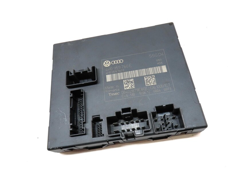 Thumbnail 3: 2013 AUDI A8 (D4 4H) FRONT RIGHT PASSENGER SEAT CONTROL MODULE 4H0959760E