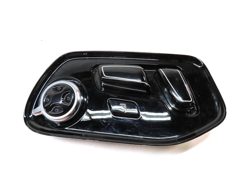 Thumbnail 4: 2013 AUDI A8 D4 4H FRONT RIGHT PASSENGER SEAT ADJUST SWITCH w/ LUMBAR & MASSAGE