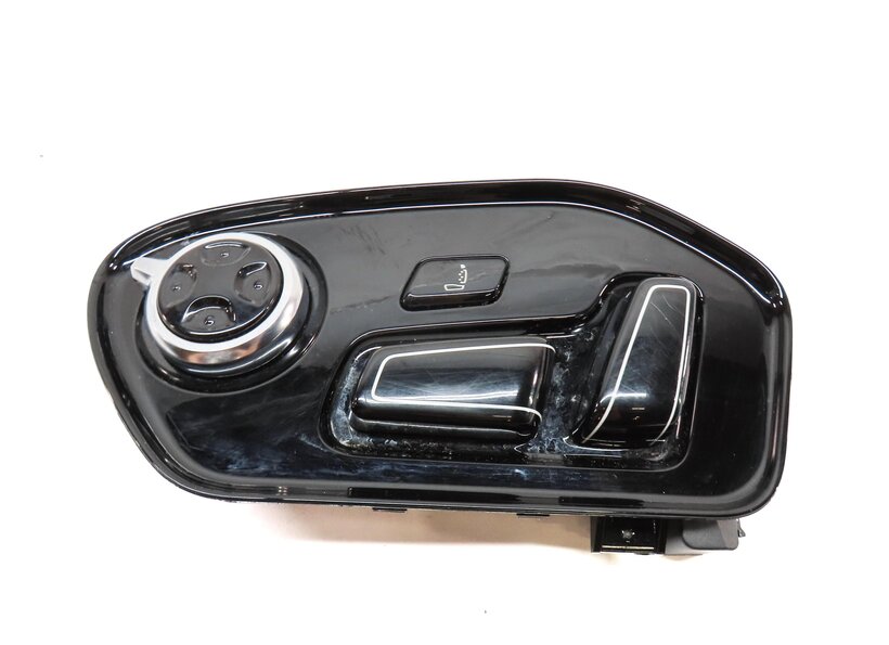 Thumbnail 2: 11-17 AUDI A8 S8 (D4 4H) FRONT LEFT DRIVER SEAT ADJUST SWITCH w/ MASSAGE (BLACK)