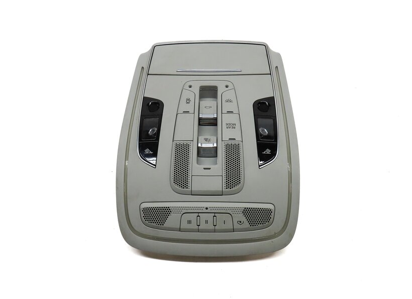Thumbnail 5: 2013 AUDI A8 (D4 4H) FRONT CENTER ROOF PRIMARY DOME LIGHT ASSEMBLY (GREY)