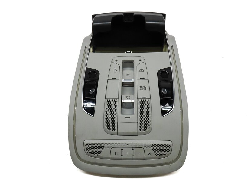 Thumbnail 6: 2013 AUDI A8 (D4 4H) FRONT CENTER ROOF PRIMARY DOME LIGHT ASSEMBLY (GREY)