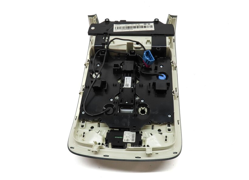 Thumbnail 7: 2013 AUDI A8 (D4 4H) FRONT CENTER ROOF PRIMARY DOME LIGHT ASSEMBLY (GREY)