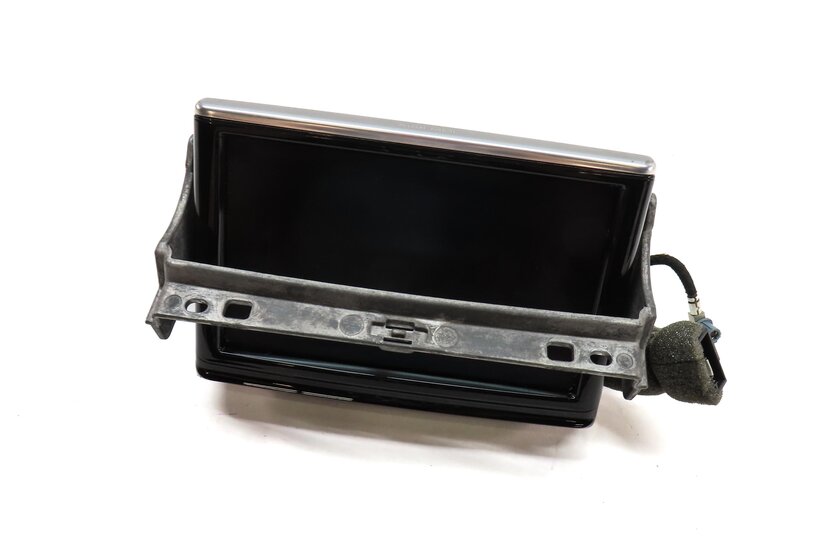 Thumbnail 2: 13-14 AUDI A8 S8 (D4 4H) FRONT MULTIMEDIA NAVIGATION SCREEN (BURR WALNUT WOOD)