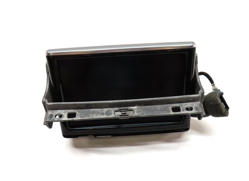 Thumbnail 3: 13-14 AUDI A8 S8 (D4 4H) FRONT MULTIMEDIA NAVIGATION SCREEN (BURR WALNUT WOOD)