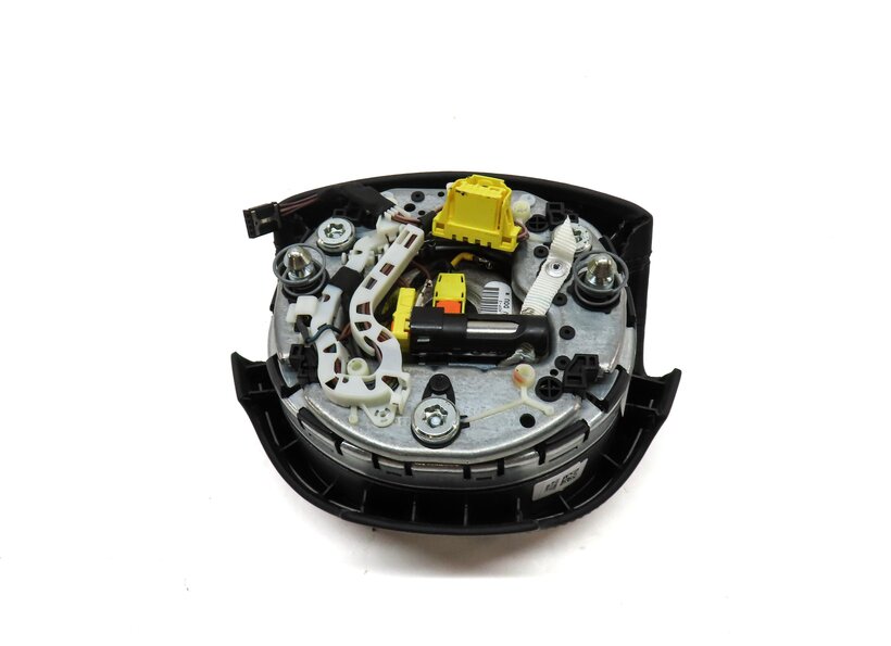 Thumbnail 5: 13-16 AUDI A8 (13-14 S8) D4 4H STEERING WHEEL AIRBAG AIR BAG (NON-SPORT) (BLACK)