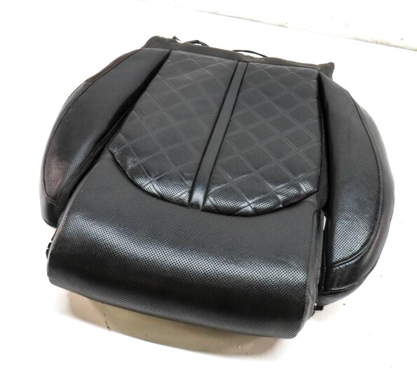 2013 AUDI A8 (D4 4H) FRONT LEFT LOWER HEAT COOL MASSAGE SPORT SEAT CUSHION BLACK