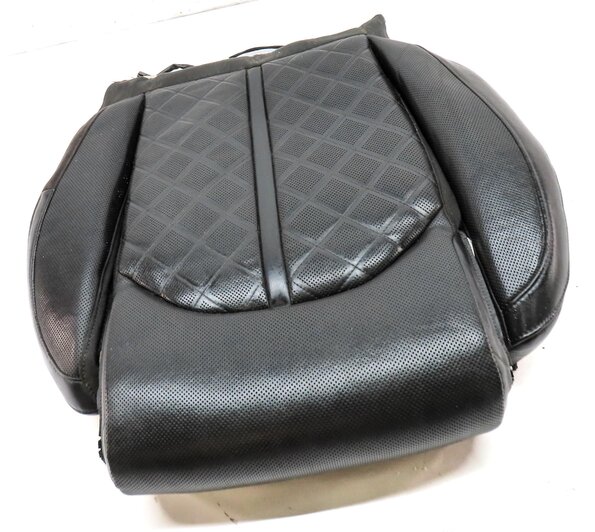 Thumbnail 3: 2013 AUDI A8 (D4 4H) FRONT LEFT LOWER HEAT COOL MASSAGE SPORT SEAT CUSHION BLACK