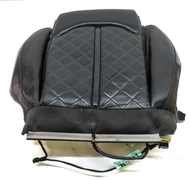 Thumbnail 4: 2013 AUDI A8 (D4 4H) FRONT LEFT LOWER HEAT COOL MASSAGE SPORT SEAT CUSHION BLACK