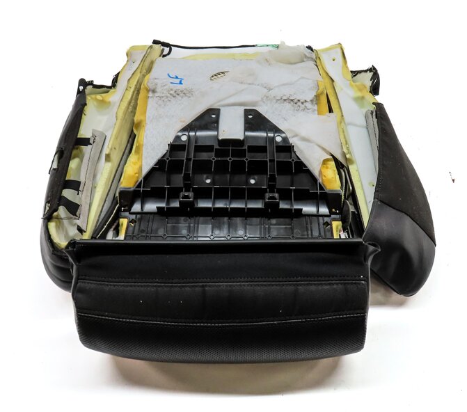 Thumbnail 5: 2013 AUDI A8 (D4 4H) FRONT LEFT LOWER HEAT COOL MASSAGE SPORT SEAT CUSHION BLACK