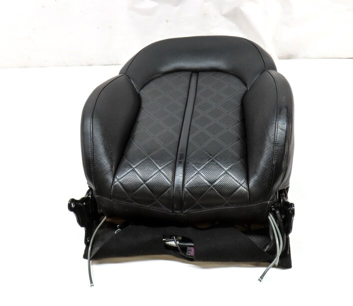 Thumbnail 2: 2013 AUDI A8 (D4 4H) FRONT LEFT UPPER HEAT COOL MASSAGE SPORT SEAT CUSHION BLACK