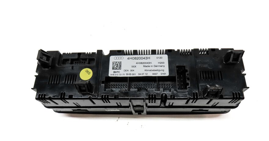 Thumbnail 6: 2011-2014 AUDI A8 S8 (D4 4H) FRONT HEATER A/C TEMPERATURE CONTROL (w/ SEAT VENT)