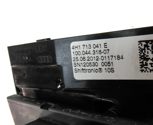 Thumbnail 8: 2013 AUDI A8 (D4 4H) AUTOMATIC AUTO SHIFTER SHIFT ASSEMBLY & KNOB 4H1927731A