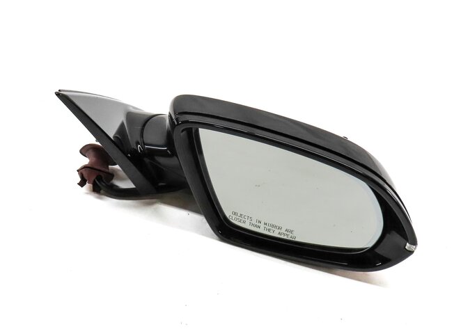 11-18 AUDI A8 S8 D4 4H RIGHT DOOR MIRROR HEATED CAMERA PFOLD AUTODIM BLIND BLACK