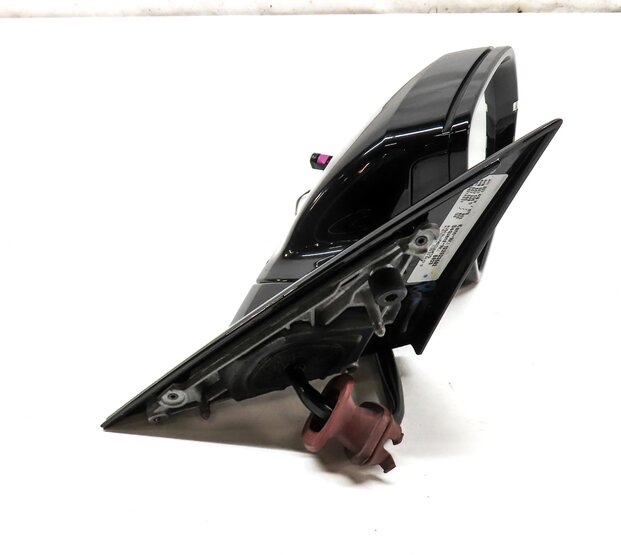 Thumbnail 5: 11-18 AUDI A8 S8 D4 4H RIGHT DOOR MIRROR HEATED CAMERA PFOLD AUTODIM BLIND BLACK