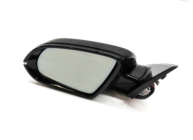 11-18 AUDI A8 S8 D4 4H LEFT DOOR MIRROR HEATED CAMERA PFOLD AUTODIM BLIND BLACK