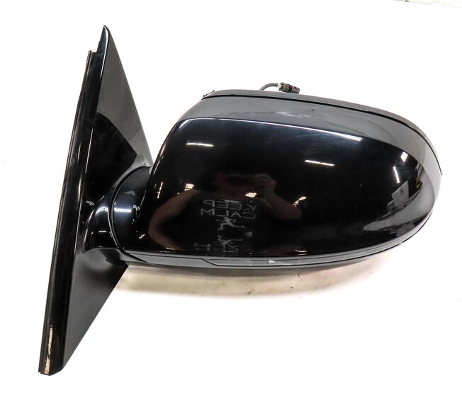 Thumbnail 7: 11-18 AUDI A8 S8 D4 4H LEFT DOOR MIRROR HEATED CAMERA PFOLD AUTODIM BLIND BLACK