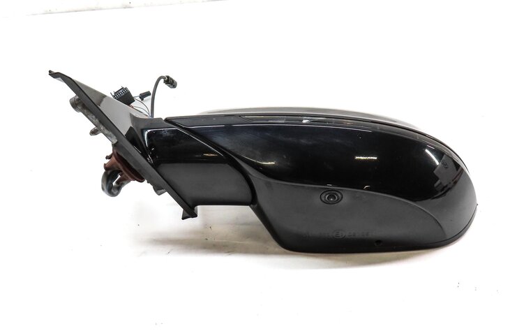 Thumbnail 8: 11-18 AUDI A8 S8 D4 4H LEFT DOOR MIRROR HEATED CAMERA PFOLD AUTODIM BLIND BLACK