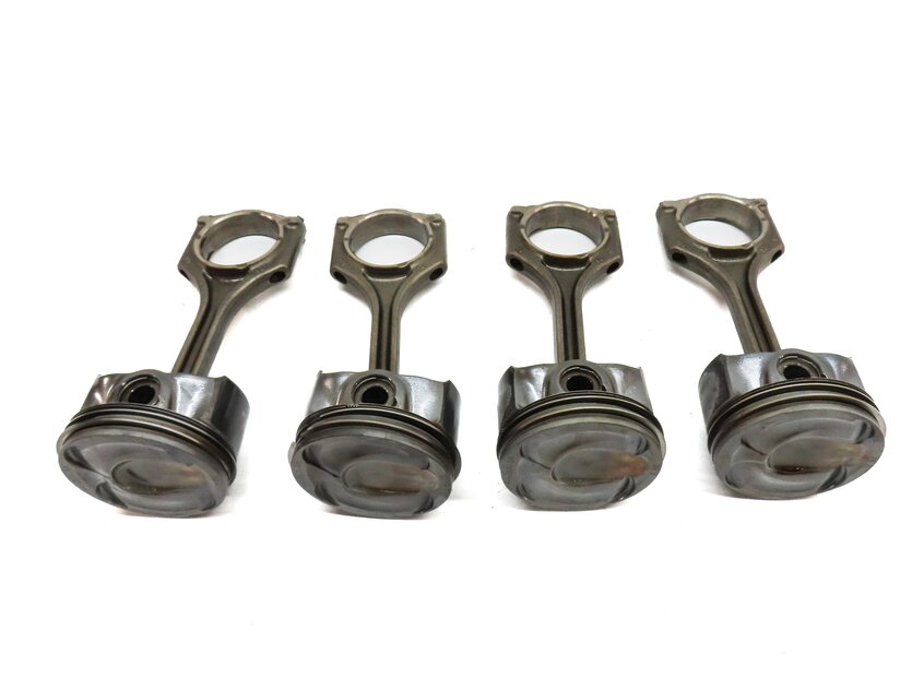 Thumbnail 3: 2012 RANGE ROVER EVOQUE (L538) 2.0L TURBO ENGINE PISTON w/ CONNECTING ROD SET-6