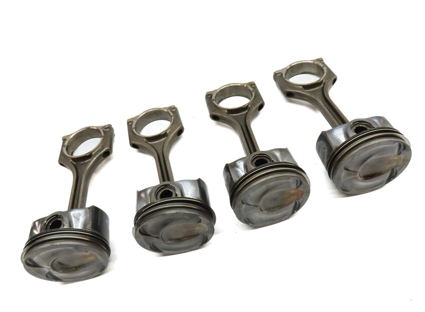 Thumbnail 4: 2012 RANGE ROVER EVOQUE (L538) 2.0L TURBO ENGINE PISTON w/ CONNECTING ROD SET-6
