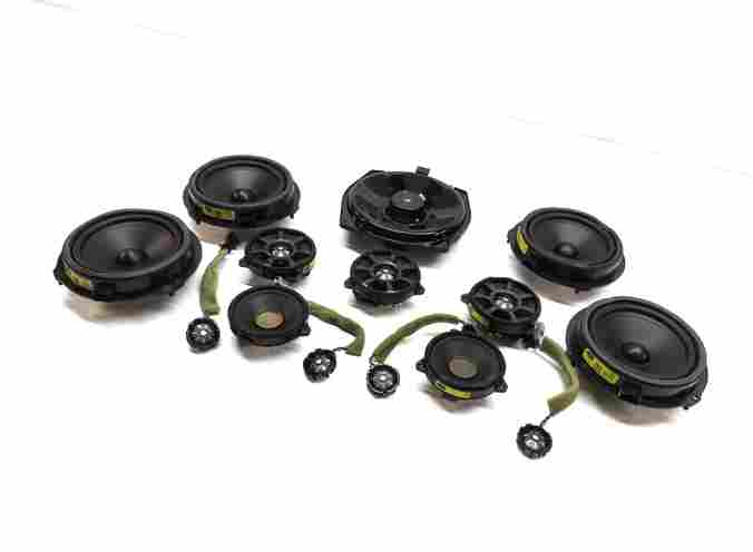 2012 RANGE ROVER EVOQUE (L538) RADIO STEREO SUB SUBWOOFER TWEETER SPEAKER SET