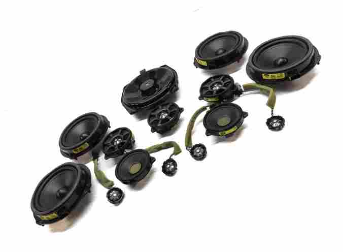 Thumbnail 14: 2012 RANGE ROVER EVOQUE (L538) RADIO STEREO SUB SUBWOOFER TWEETER SPEAKER SET