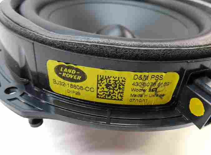 Thumbnail 8: 2012 RANGE ROVER EVOQUE (L538) RADIO STEREO SUB SUBWOOFER TWEETER SPEAKER SET