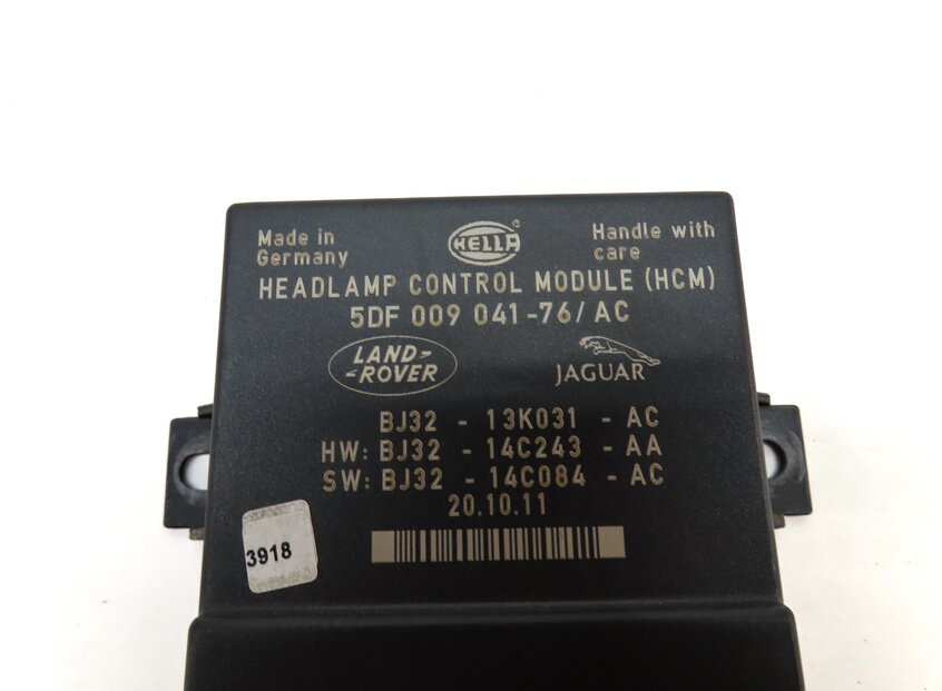 Thumbnail 4: 2012-2013 RANGE ROVER EVOQUE (L538) ADAPTIVE HEADLIGHT HEAD LAMP CONTROL MODULE