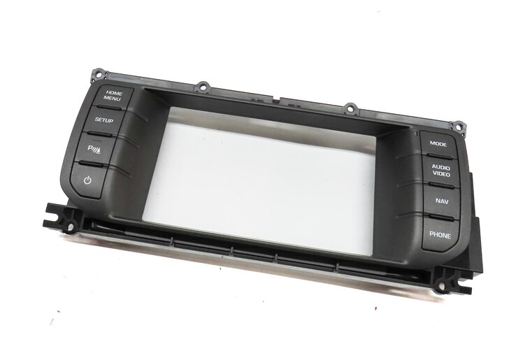 12-15 RANGE ROVER EVOQUE (L538) RADIO STEREO NAVIGATION SWITCH PANEL SCREEN TRIM