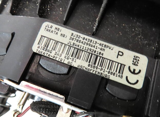 Thumbnail 6: 2012 LAND RANGE ROVER EVOQUE (L538) FRONT LEFT STEERING WHEEL AIRBAG (BLACK)