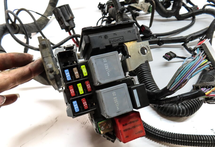 Thumbnail 13: 2012 RANGE ROVER EVOQUE (L538) 2.0L TURBO ENGINE WIRE WIRING HARNESS LOOM