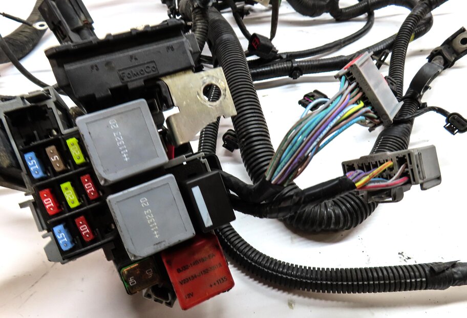 Thumbnail 14: 2012 RANGE ROVER EVOQUE (L538) 2.0L TURBO ENGINE WIRE WIRING HARNESS LOOM