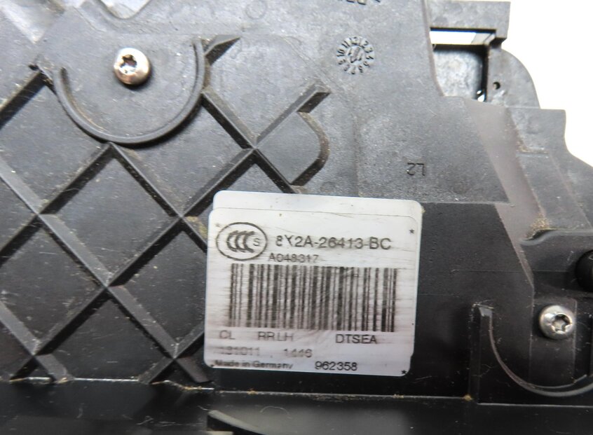 Thumbnail 8: 10-17 LR4 RANGE ROVER SPORT (L320) LEFT REAR PASSIVE DOOR LOCK LATCH ACTUATOR