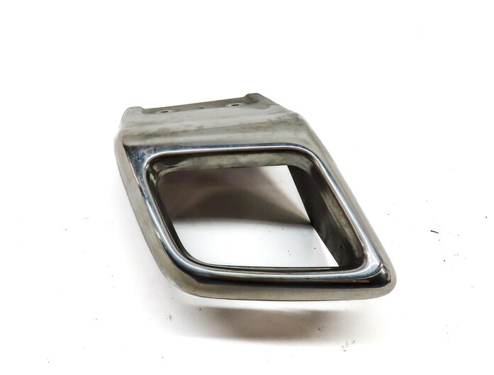 12-17 RANGE ROVER EVOQUE (L538) RIGHT PASSENGER REAR EXHAUST TIP TRIM (SILVER)