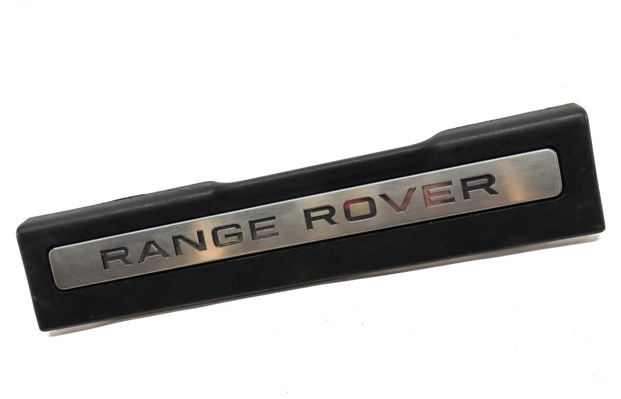 Thumbnail 3: 2012 RANGE ROVER EVOQUE (L538) FRONT LEFT DRIVER LIGHTED DOOR SILL SCUFF TRIM
