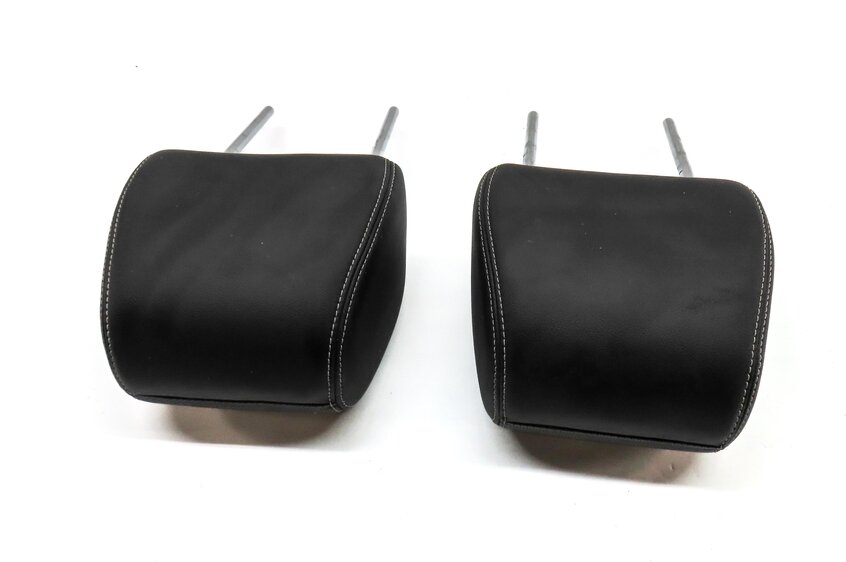 Thumbnail 5: 12-19 RANGE ROVER EVOQUE FRONT LEFT RIGHT HEADREST PERFORATED TAURUS EBONY BLACK