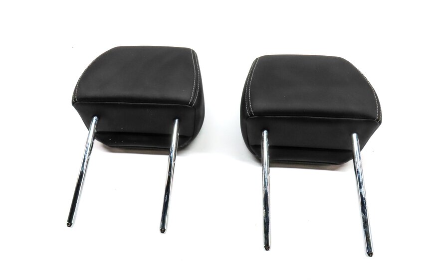Thumbnail 6: 12-19 RANGE ROVER EVOQUE FRONT LEFT RIGHT HEADREST PERFORATED TAURUS EBONY BLACK