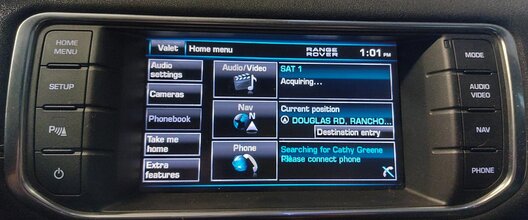 Thumbnail 3: 2012-2013 RANGE ROVER EVOQUE (L538) RADIO STEREO MEDIA NAVIGATION TOUCH SCREEN