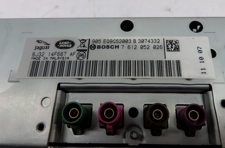 Thumbnail 9: 2012-2013 RANGE ROVER EVOQUE (L538) RADIO STEREO MEDIA NAVIGATION TOUCH SCREEN