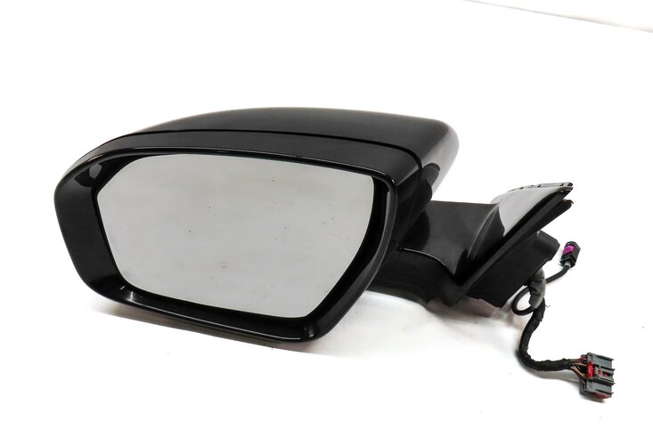 12-13 RANGE ROVER EVOQUE LEFT DOOR MIRROR P-FOLD HEATED MEMORY CAMERA (BLACK)