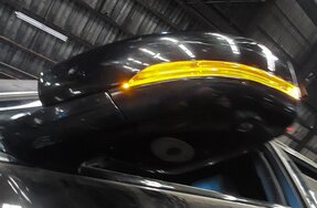 Thumbnail 3: 12-13 RANGE ROVER EVOQUE LEFT DOOR MIRROR P-FOLD HEATED MEMORY CAMERA (BLACK)