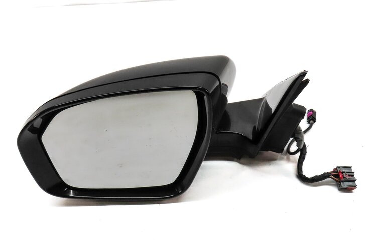 Thumbnail 4: 12-13 RANGE ROVER EVOQUE LEFT DOOR MIRROR P-FOLD HEATED MEMORY CAMERA (BLACK)