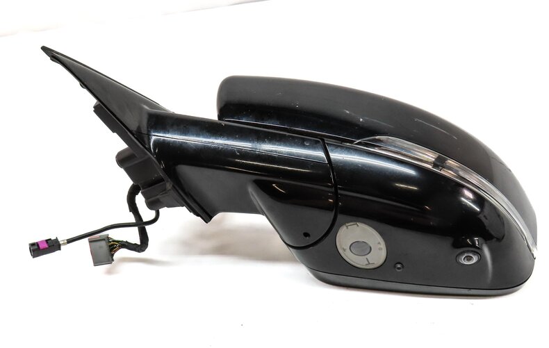 Thumbnail 8: 12-13 RANGE ROVER EVOQUE LEFT DOOR MIRROR P-FOLD HEATED MEMORY CAMERA (BLACK)