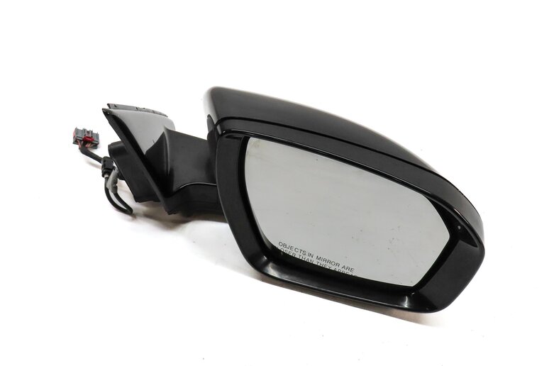 12-13 RANGE ROVER EVOQUE RIGHT DOOR MIRROR P-FOLD HEATED MEMORY CAMERA (BLACK)