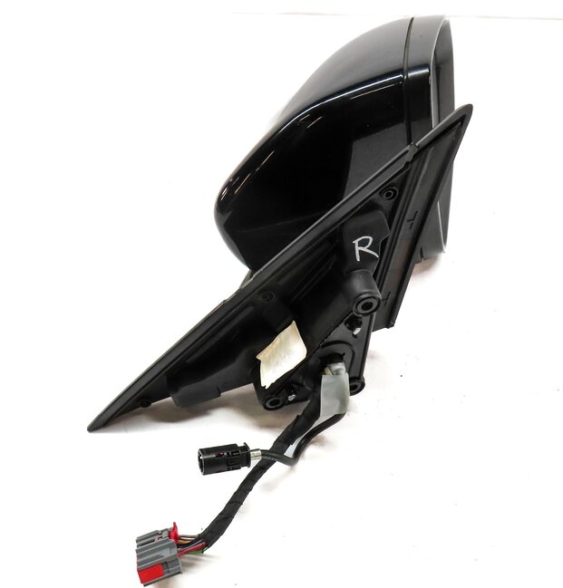 Thumbnail 6: 12-13 RANGE ROVER EVOQUE RIGHT DOOR MIRROR P-FOLD HEATED MEMORY CAMERA (BLACK)