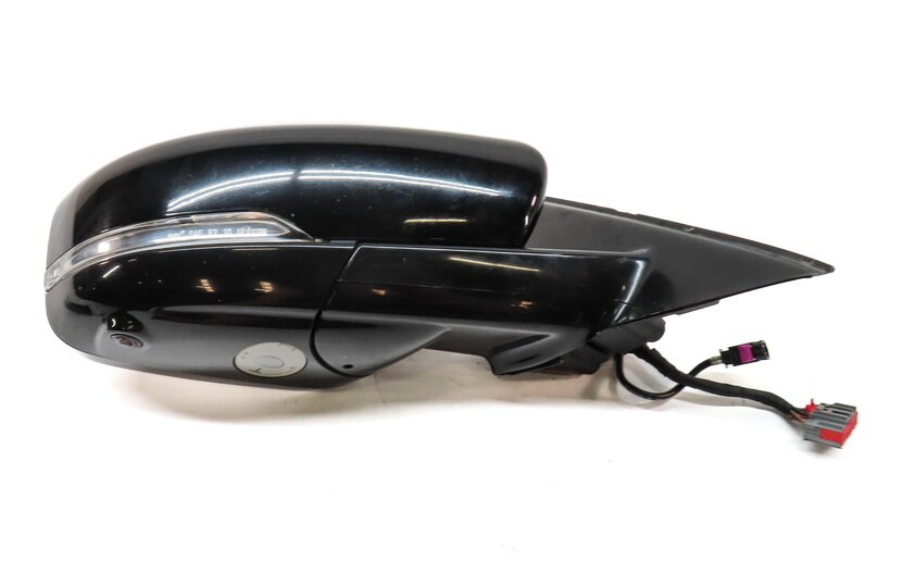Thumbnail 8: 12-13 RANGE ROVER EVOQUE RIGHT DOOR MIRROR P-FOLD HEATED MEMORY CAMERA (BLACK)