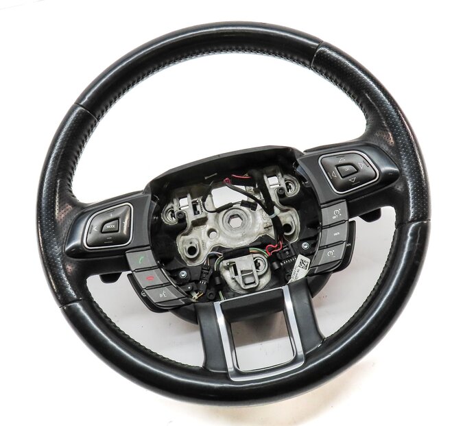 Thumbnail 3: 12-19 RANGE ROVER EVOQUE L538 HEATED SPORT STEERING WHEEL w/ SWITCHES & PADDLES