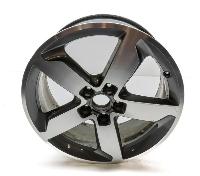 2015-2016 AUDI Q3 (8U) 18x7 5-SPOKE ALUMINUM ALLOY WHEEL RIM (MACHINE FINISH)