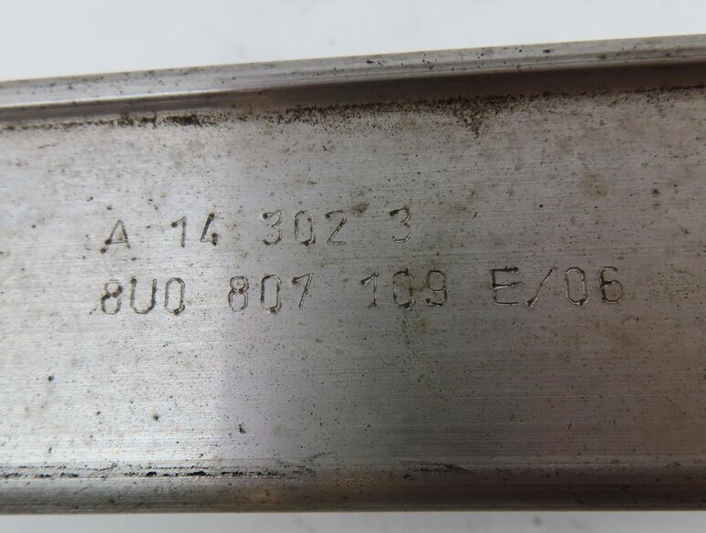 Thumbnail 7: 15-18 AUDI Q3 (8U) FRONT BUMPER REINFORCEMENT BAR IMPACT CRASH BAR BRACE STRIP