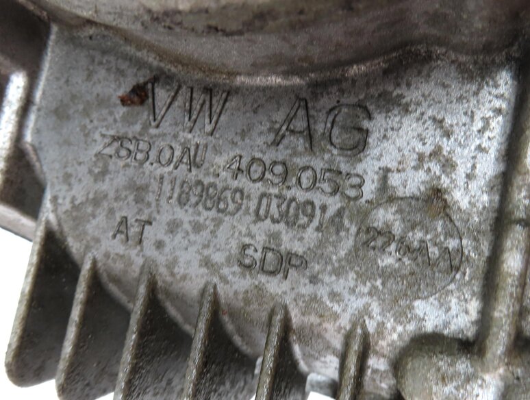 Thumbnail 10: 2009-2018 VW TIGUAN CC AUDI Q3 (8U) 2.0L AWD FRONT TRANSFER CASE ANGLE GEAR