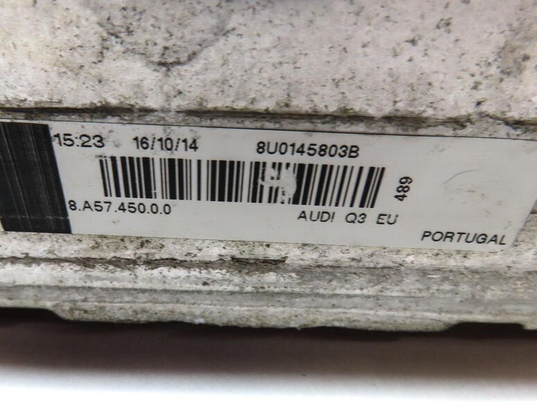 Thumbnail 7: 15-18 AUDI Q3 (8U) 2.0L ENGINE TURBO CHARGER TURBOCHARGER INTERCOOLER RADIATOR